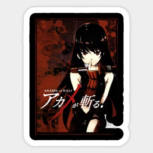 akame ga kill Sticker